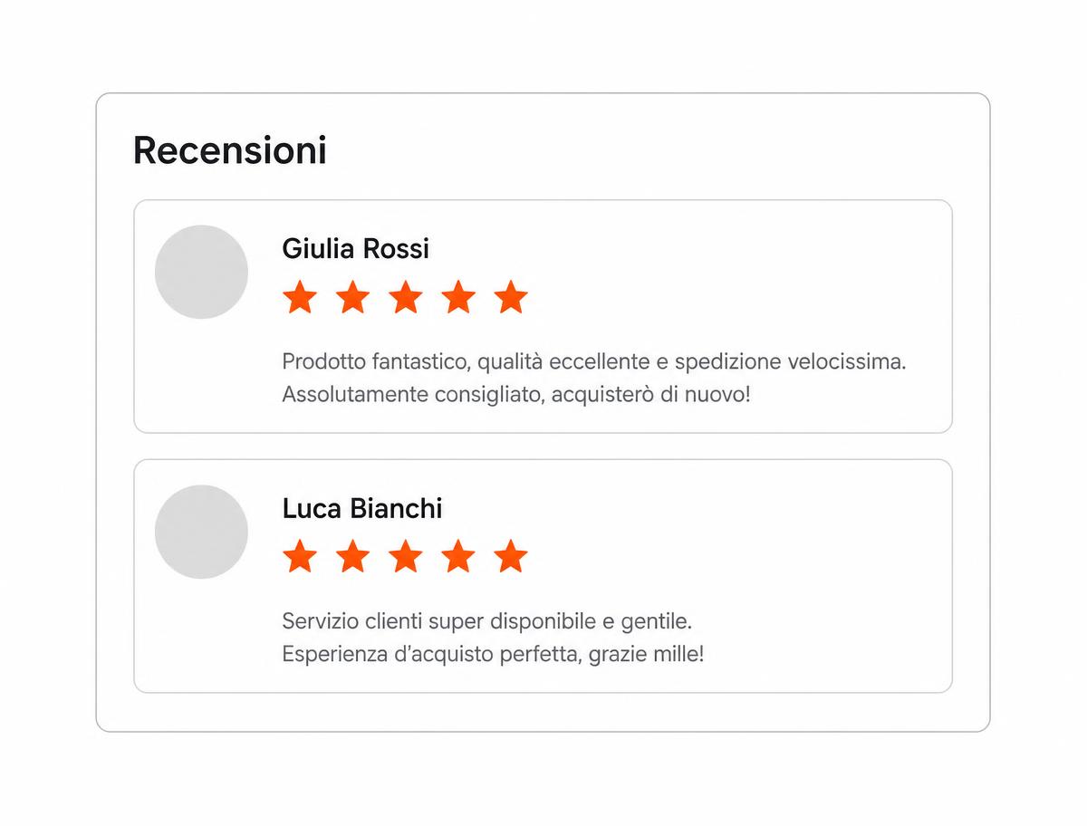 Il tuo feedback conta!